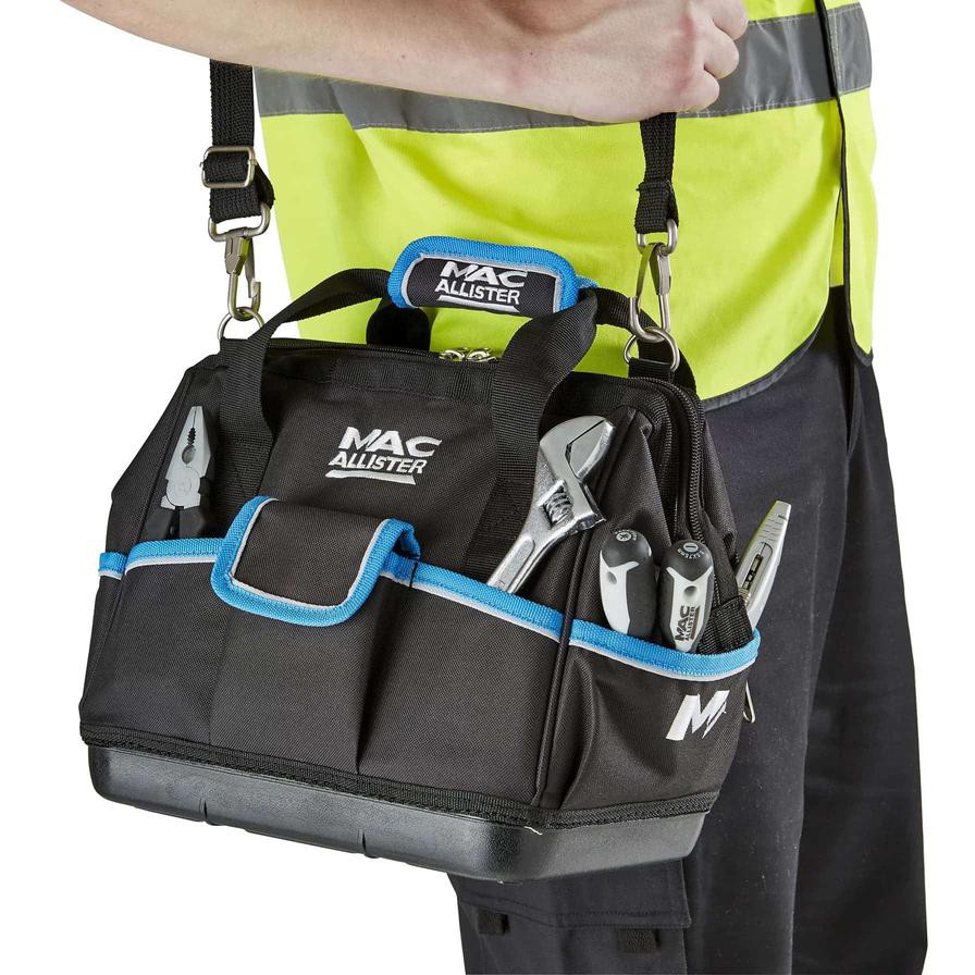 Mac Allister Hard Base Tool Bag (30 x 18.5 x 25 cm)