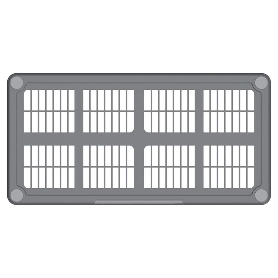 Cosmoplast Plastic 3-Tier Shelving Rack (90 x 45 x 98 cm)