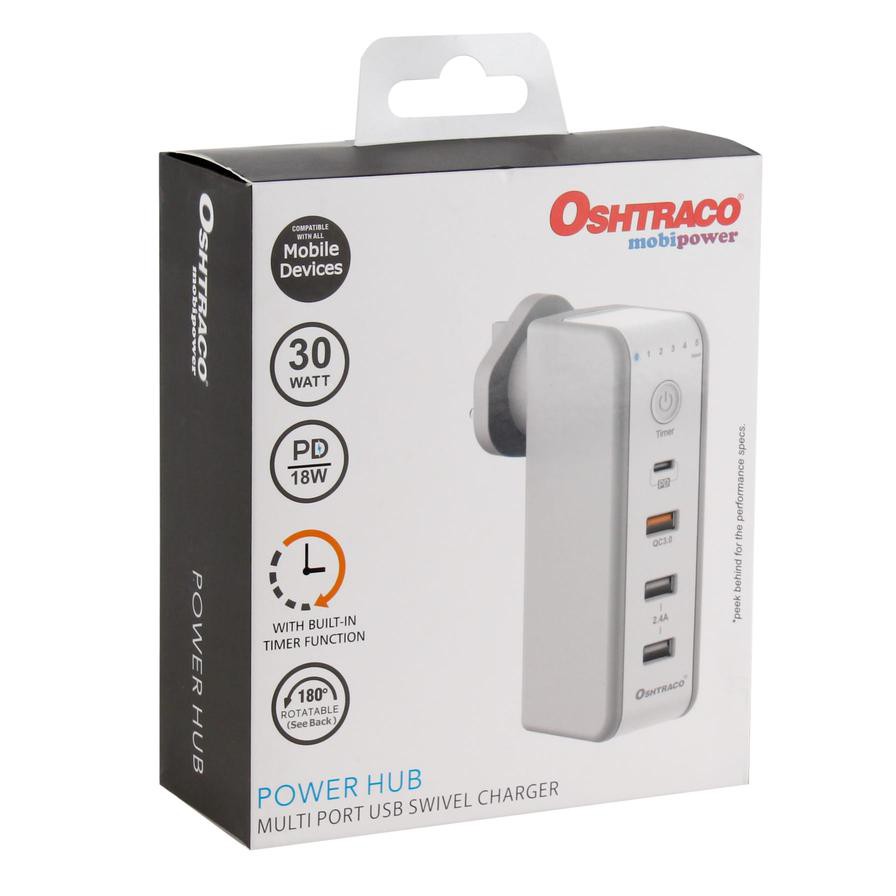 Oshtraco USB Hub (18W)