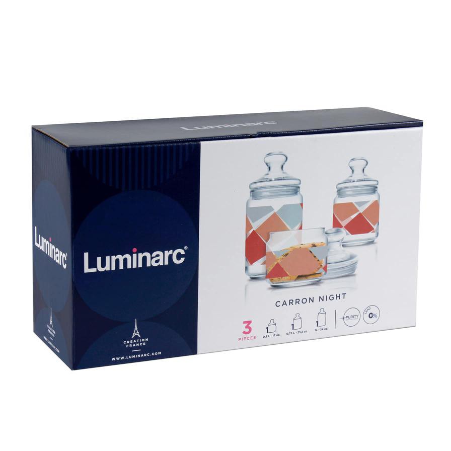 Luminarc Carron Night Pot Set (3 Pc.)