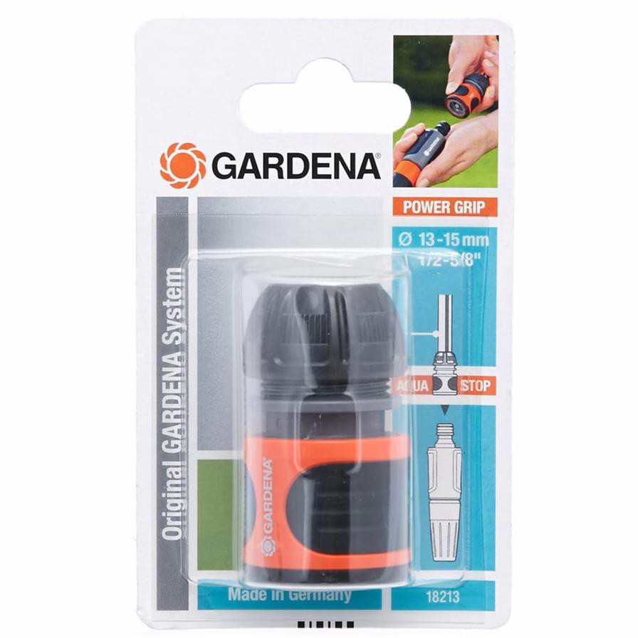 Gardena Water Stop (Black & Orange)