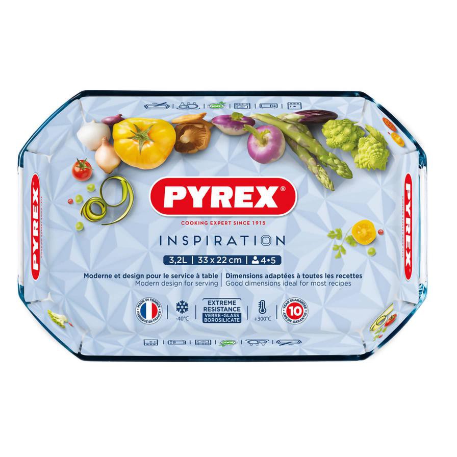 Pyrex Inspiration Glass Dish (33 x 22 x 7 cm)