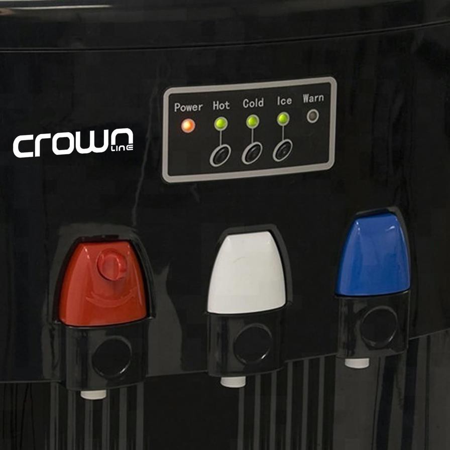 Crownline Top Load Freestanding Water Dispenser W/Ice Maker, WD-232 (4 L, 500 W)