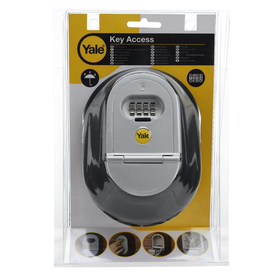 Yale Secure Combination Key Access (Silver & Black)