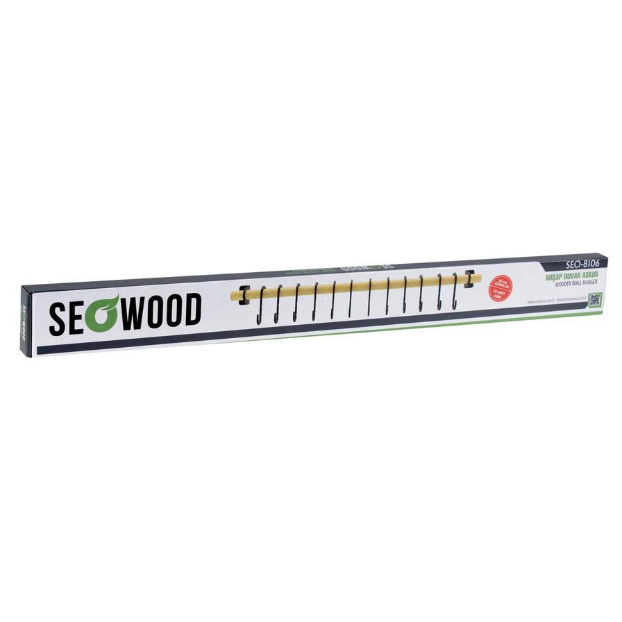 Seowood Bamboo Multi Purpose Hanger (29 x 39 x 1.5 cm)