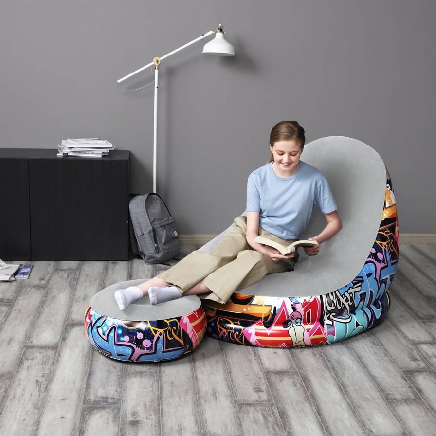 Bestway 1-Person Inflatable Air Chair (100 x 121 x 86 cm)