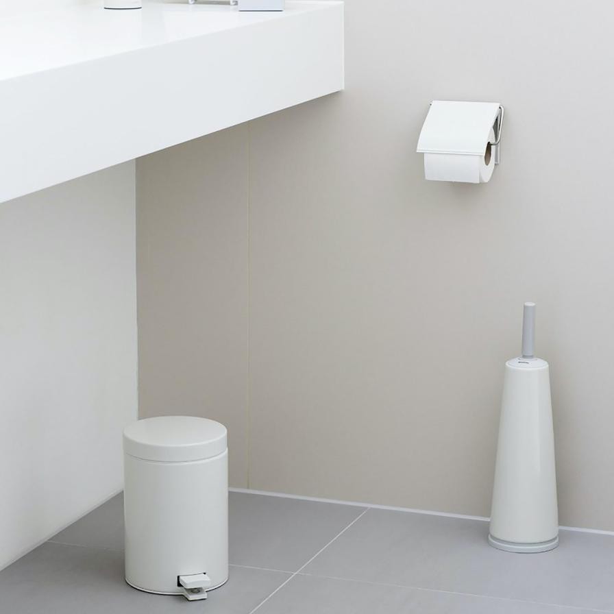 Brabantia Toilet Brush & Holder (12 x 12 x 42 cm)