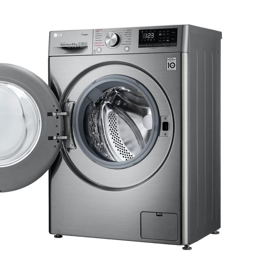 LG 8.5 Kg Freestanding Front Load Washing Machine, F2V5GYP2T (1200 rpm)