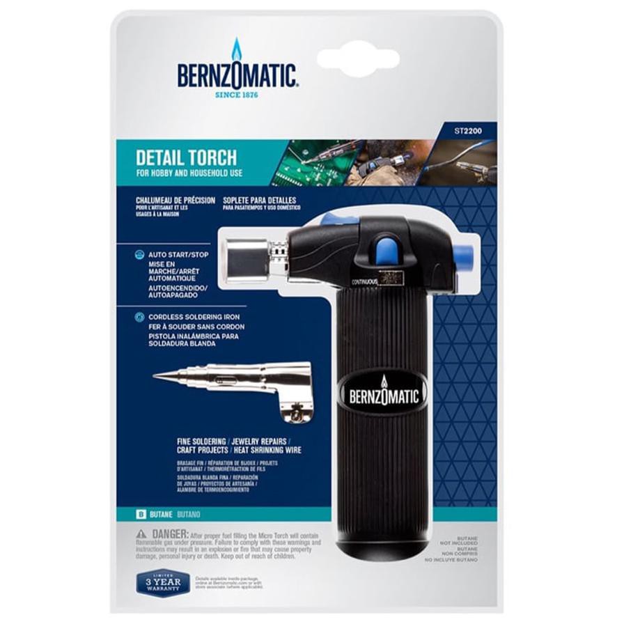 Bernzomatic 3-in-1 Micro Torch Kit