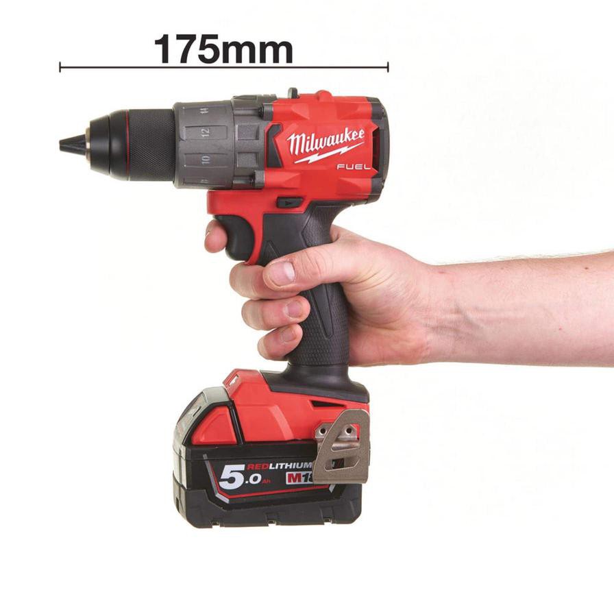 Milwaukee Fuel Cordless Brushless Percussion Drill Driver (18 V)