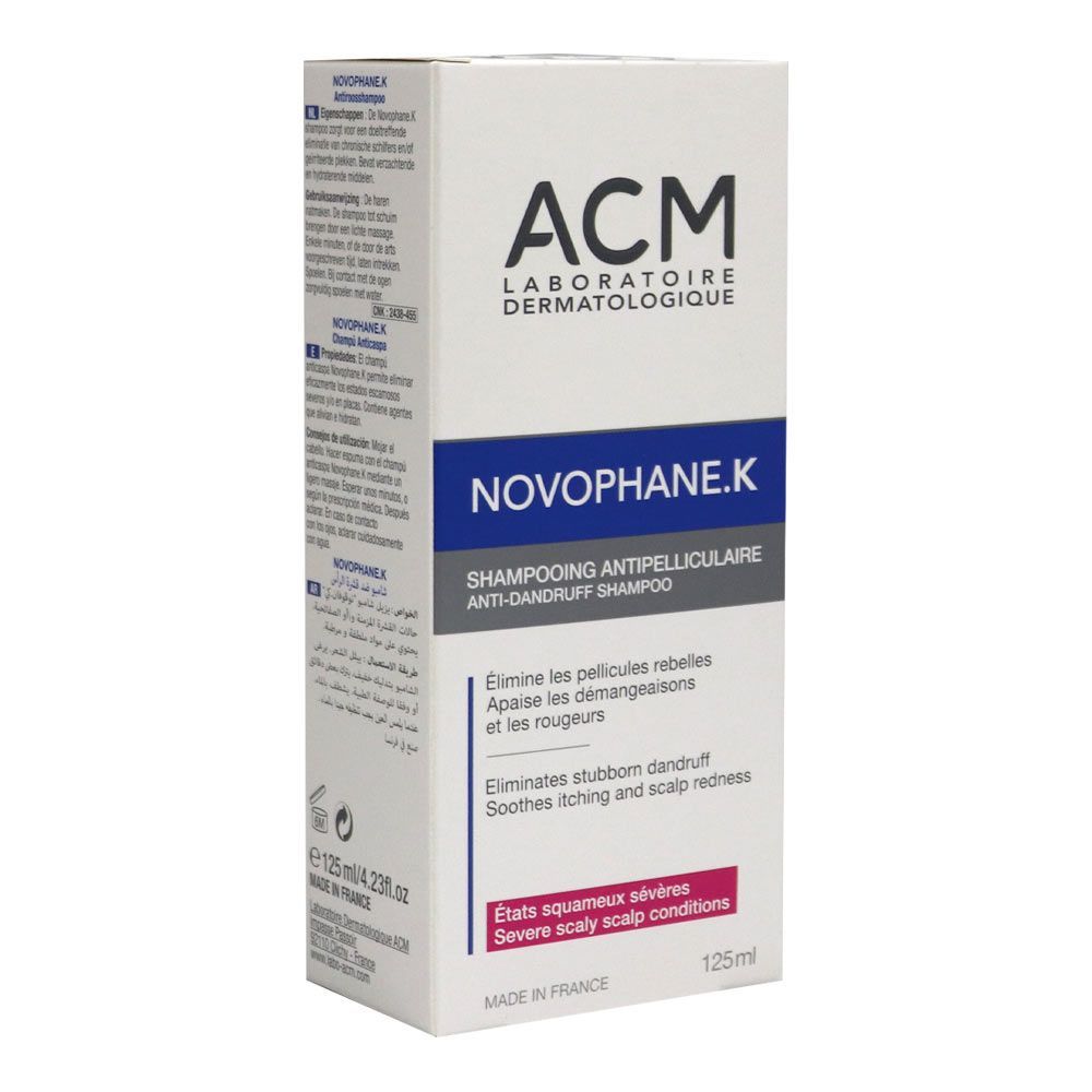 ACM Novophane K Shampoo 125 mL