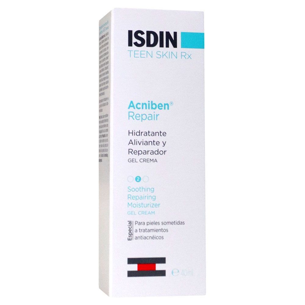 Isdin Teen Skin Rx Acniben Repair Gel كريم 40 مل