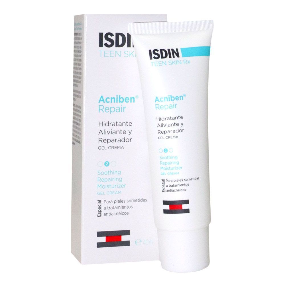 Isdin Teen Skin Rx Acniben Repair Gel كريم 40 مل