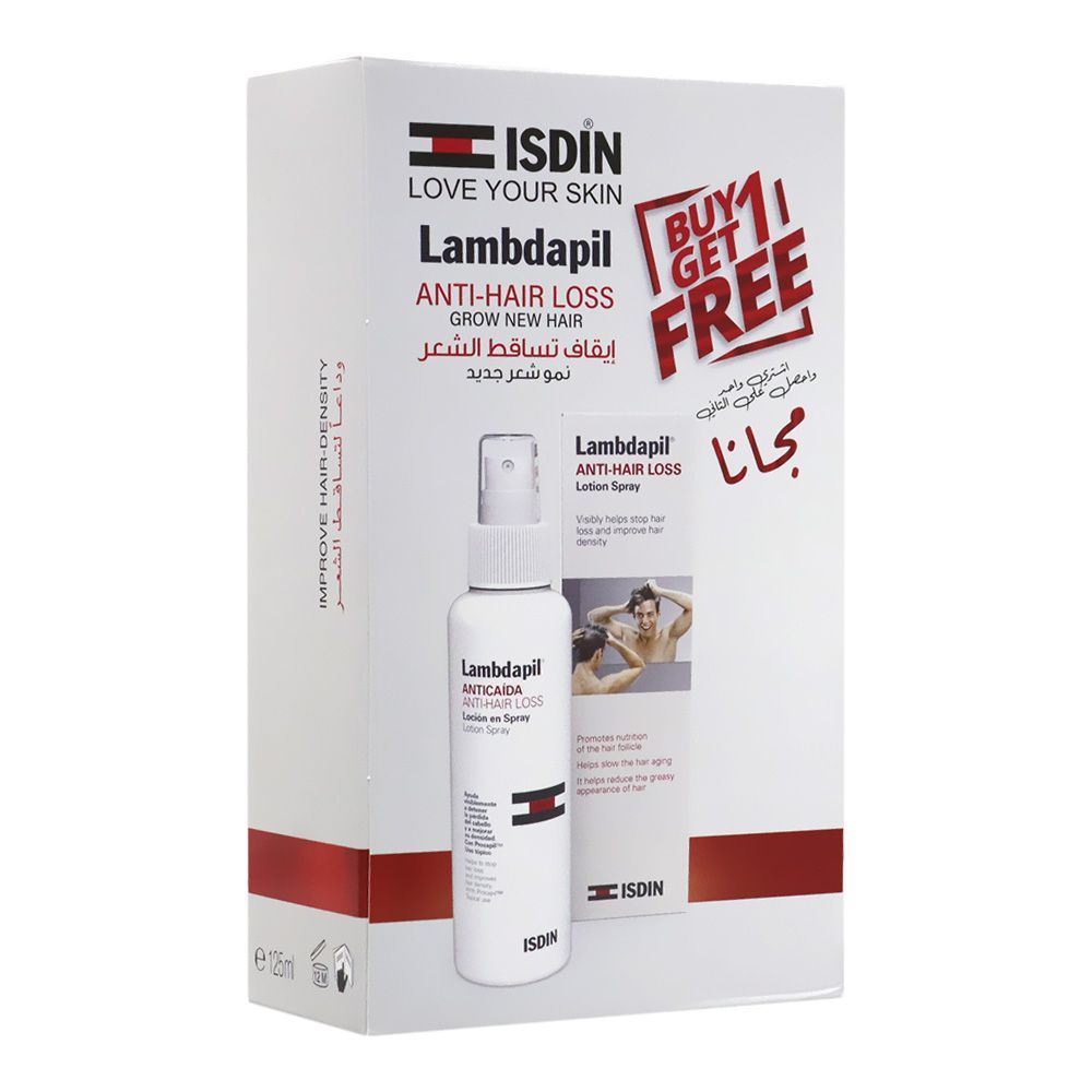 Isdin Lambdapil Anti-Hair Loss Spray 1+1 Promo Pack