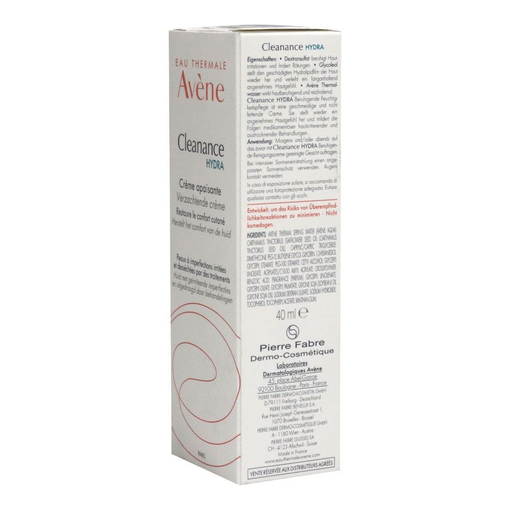 Avene Cleanance Hydra 40ML