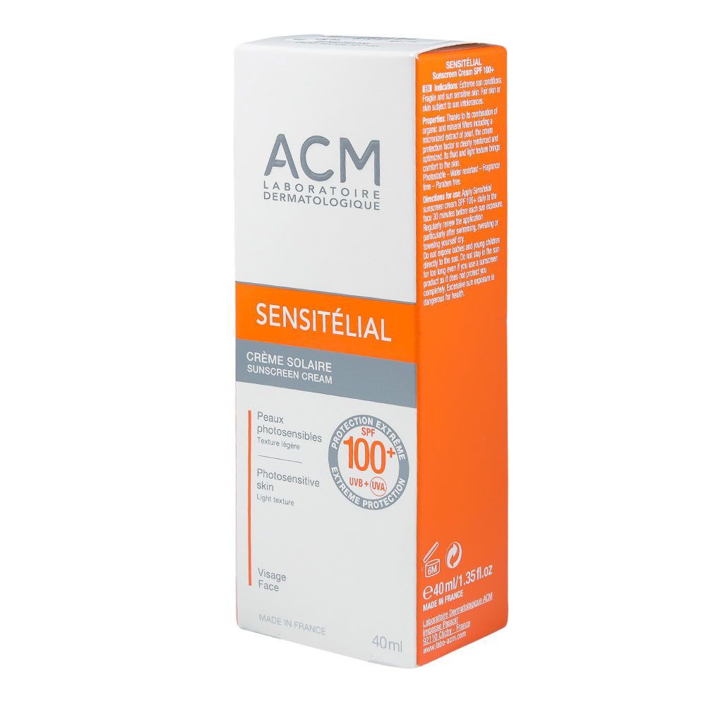 ACM Sensitelial SPF 100 Sunscreen 40 mL