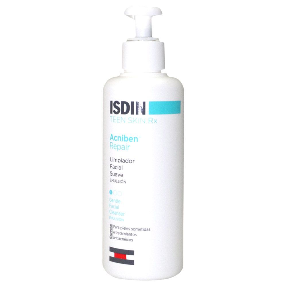 Isdin Teen Skin Acniben Repair Emulsion Cleanser 180 mL