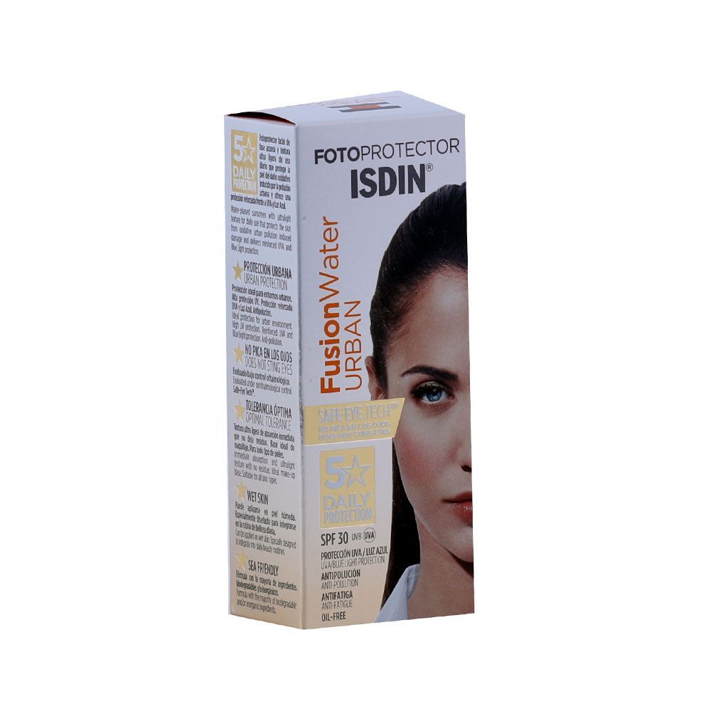 Isdin Fotoprotector Fusion Water Urban SPF30 50 مل 1 + 1 عبوة ترويجية