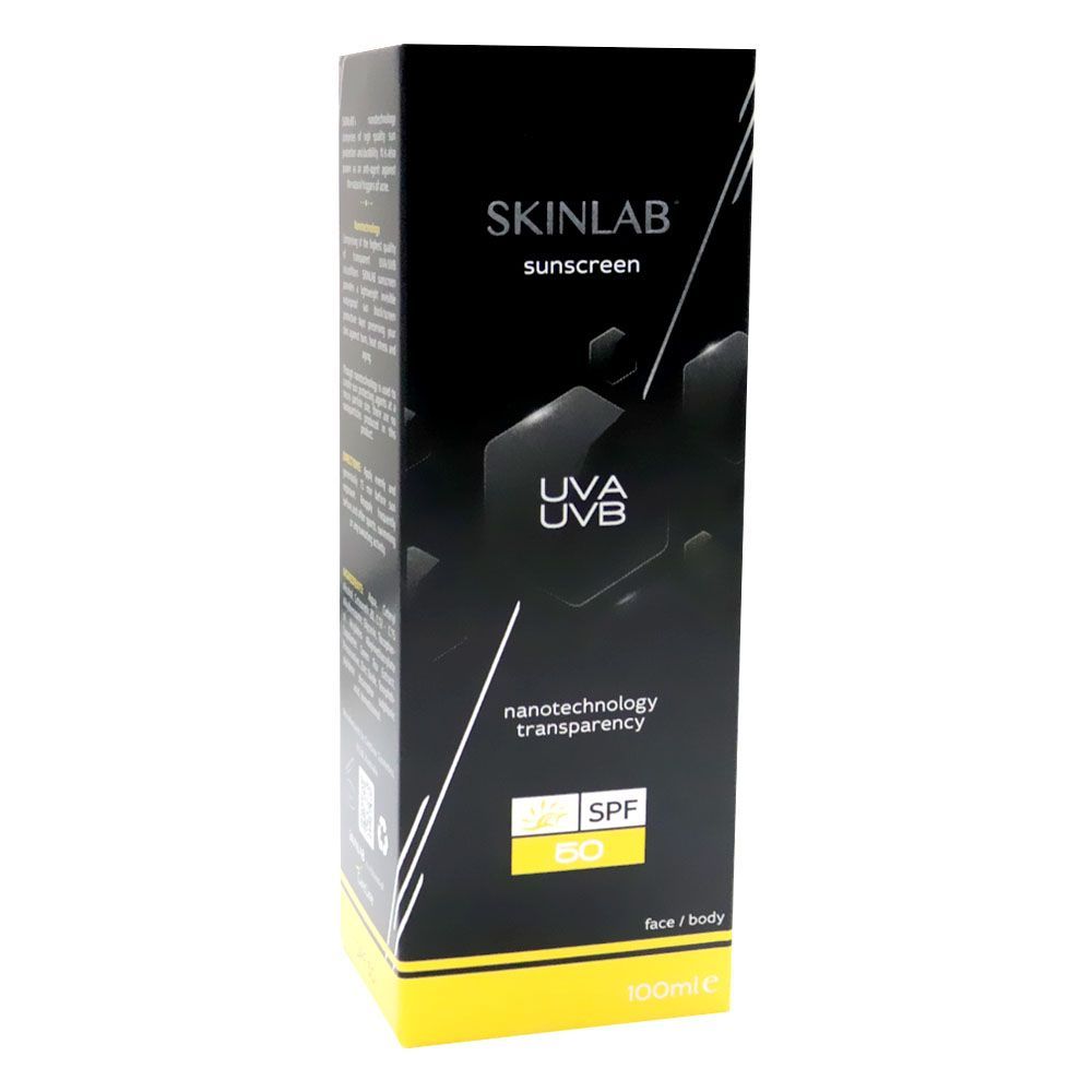 واقي شمسي شفاف من Skinlab UVA / UVB SPF50 100 مل