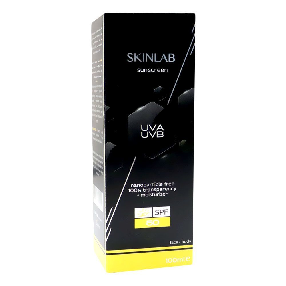 واقي شمسي شفاف من Skinlab UVA / UVB SPF50 100 مل