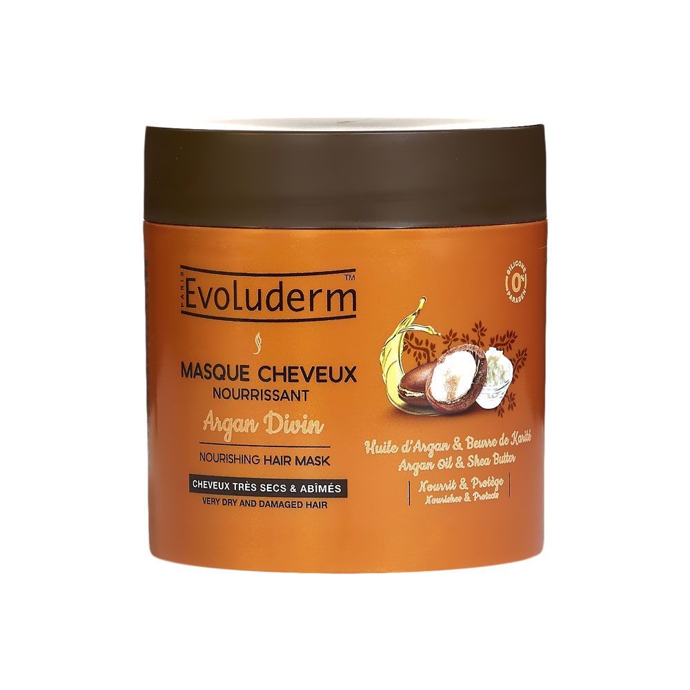 ماسك مغذي للشعر من Evoluderm Argan Divin 500 مل 17315