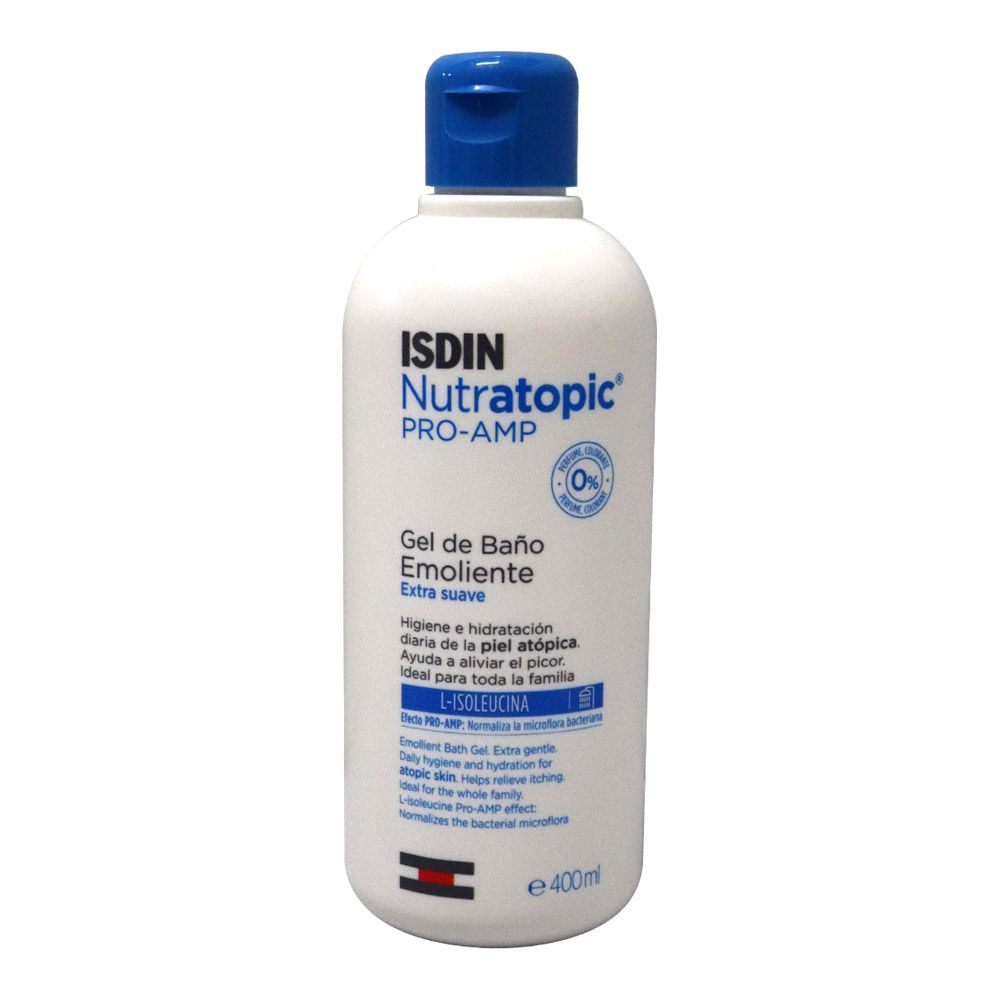 Isdin Nutratopic Pro-AMP Emollient Bath Gel 400 mL