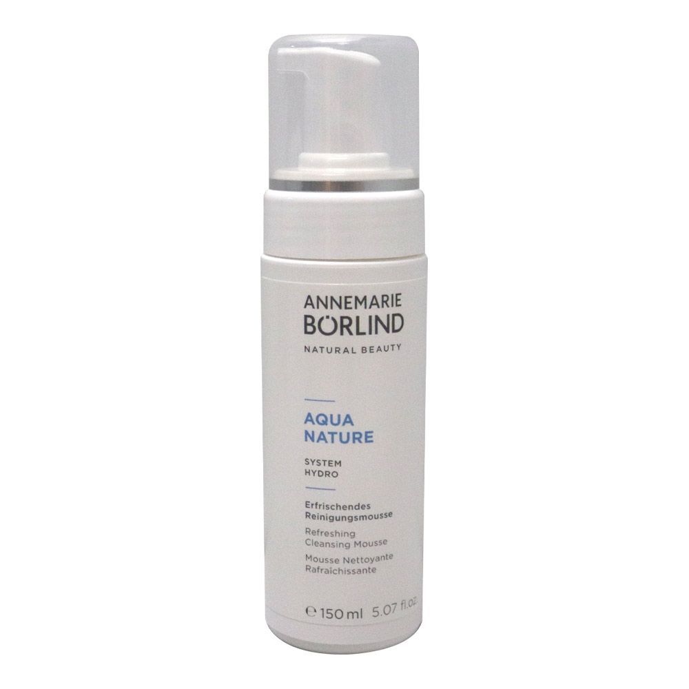 Annemarie Borlind Aquanature Refreshing Cleansing Mousse 5.07 fl oz, 150 mL