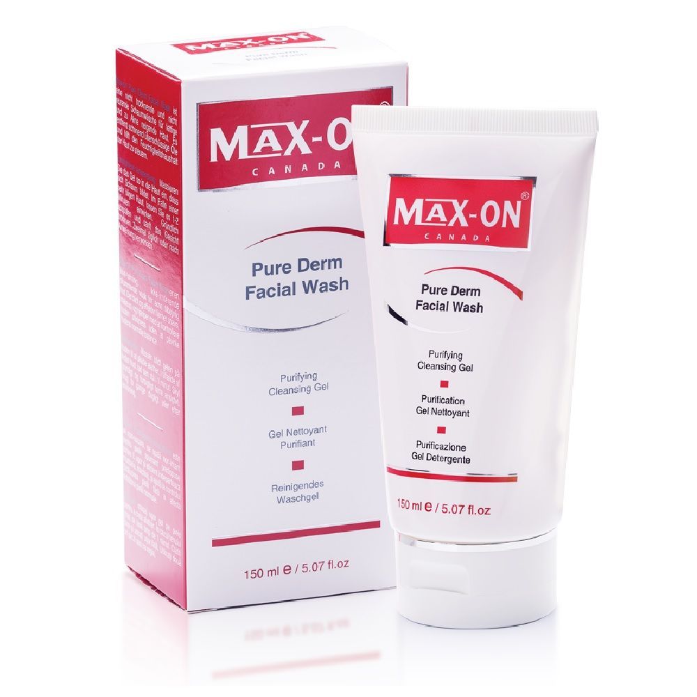 Max-On Pure Derm Facial Wash 5.07 fl oz, 150 mL