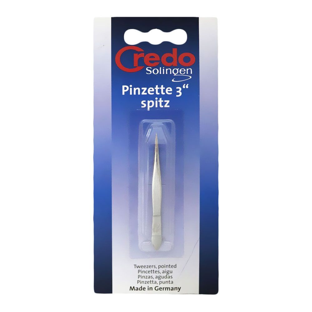 Credo Solingen Pointed Tweezers 3 inch