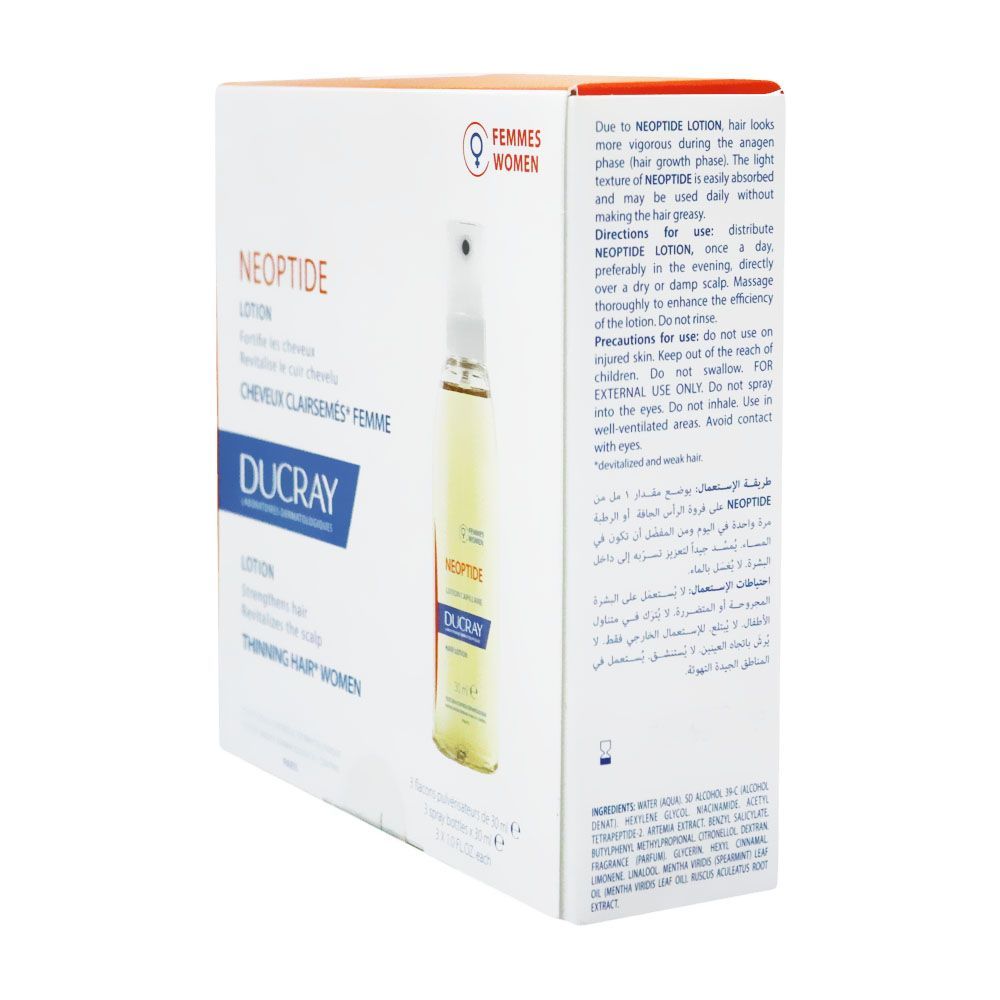 Ducray Neoptide Women Anti-Hair Loss Lotion 30 mL 3&#039;s