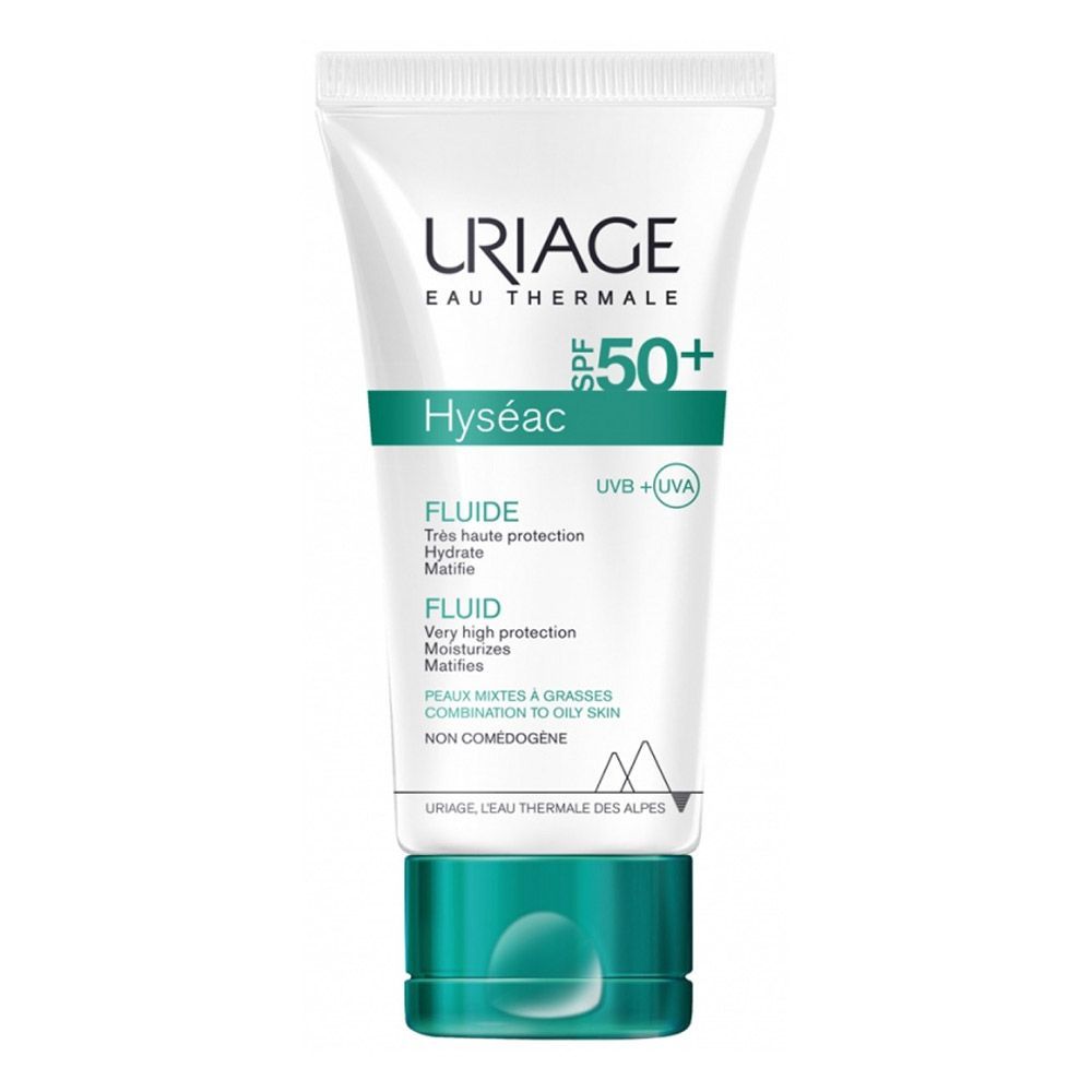 Uriage Hyseac سائل SPF50 + سائل 50 مل