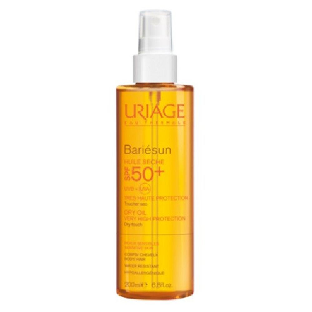 Uriage Bariesun SPF50 + زيت جاف 200 مل