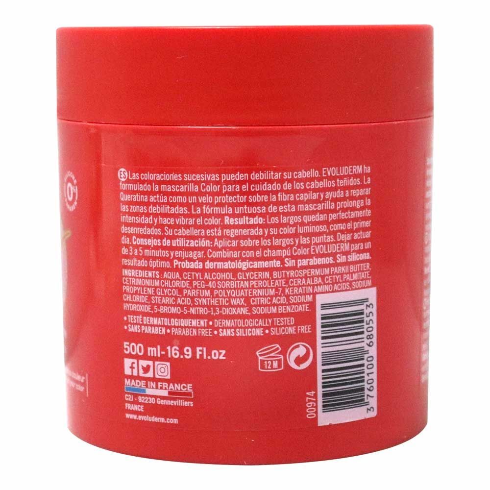 Evoluderm Regenerating colored Hair Mask 500 mL 17316