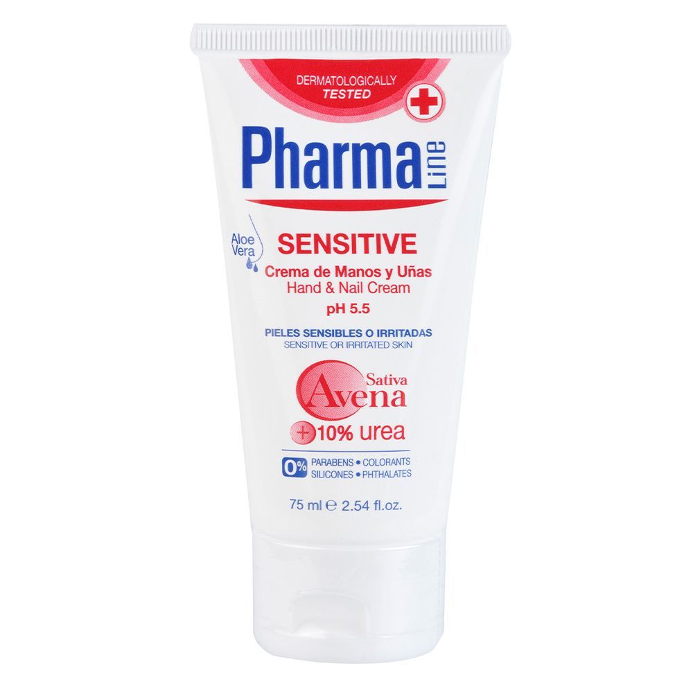 PharmaLine Sensitive Hand &amp; Nail Cream 75 mL