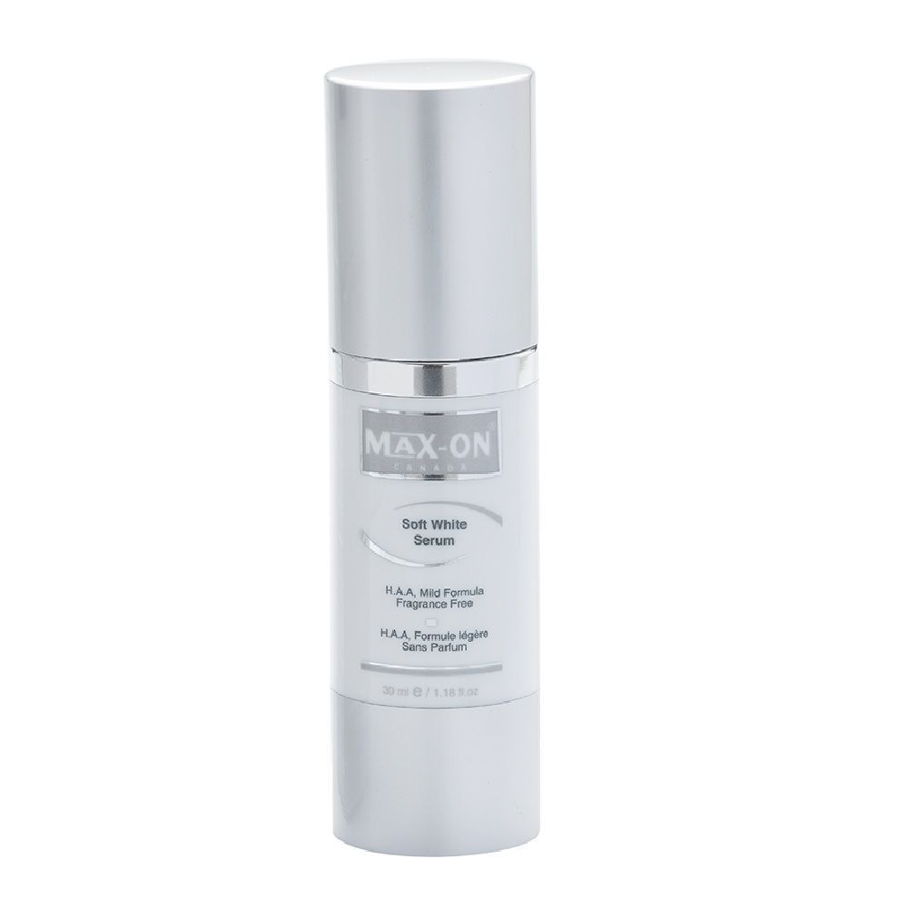 Max-On Soft White Serum 1.18 fl oz, 30 mL