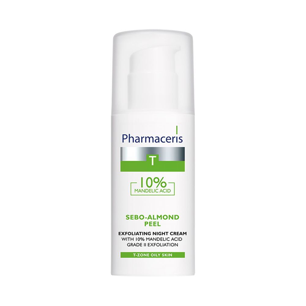 Pharmaceris T Sebo-Almond Peel 10% Exfoliating Night Cream 50 mL