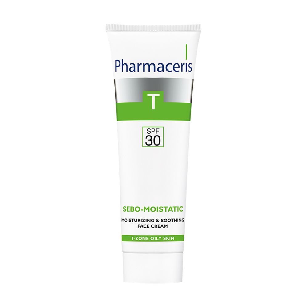 Pharmaceris T Sebo-Moistatic  Moisturizing &amp; Soothing Face Cream SPF 30, 50 mL