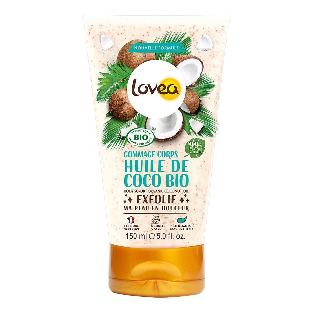 Lovea Huile De Coco Bio Body Scrub 150 mL