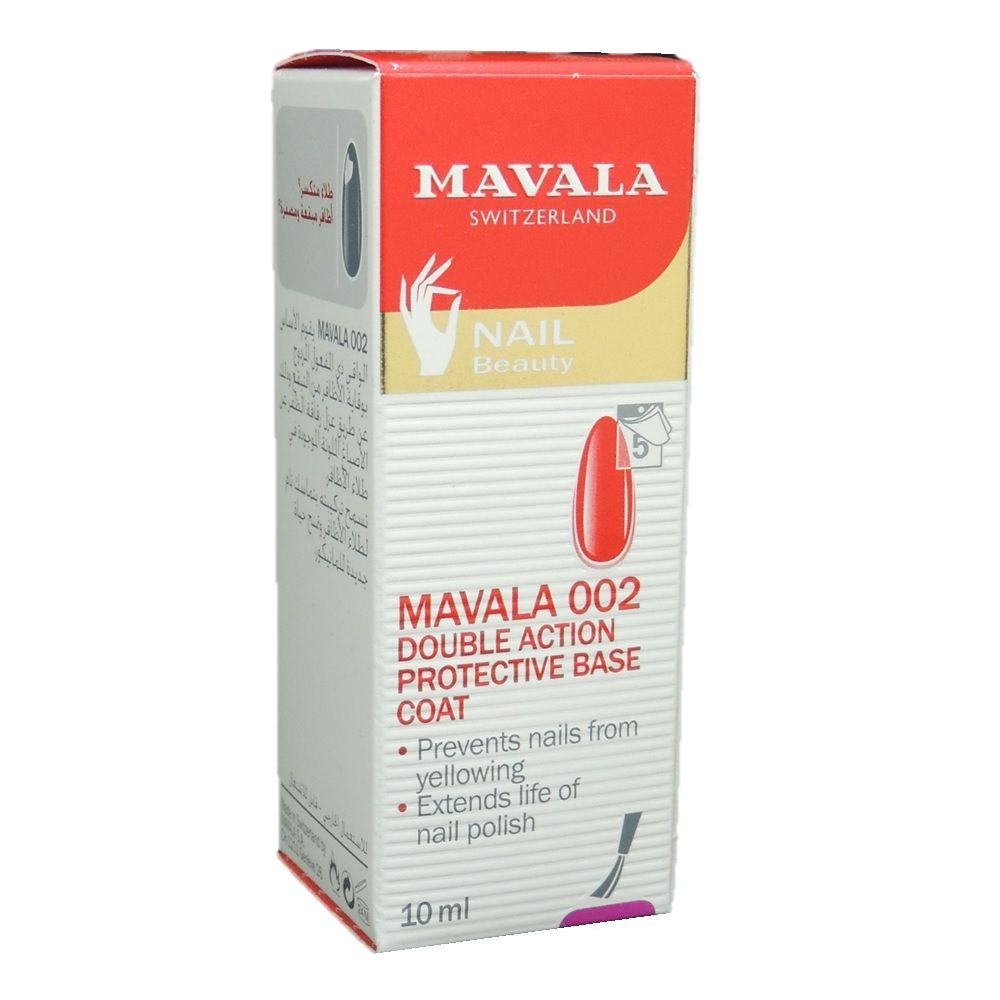 Mavala 002 Double Action Protective Base Coat 10 mL