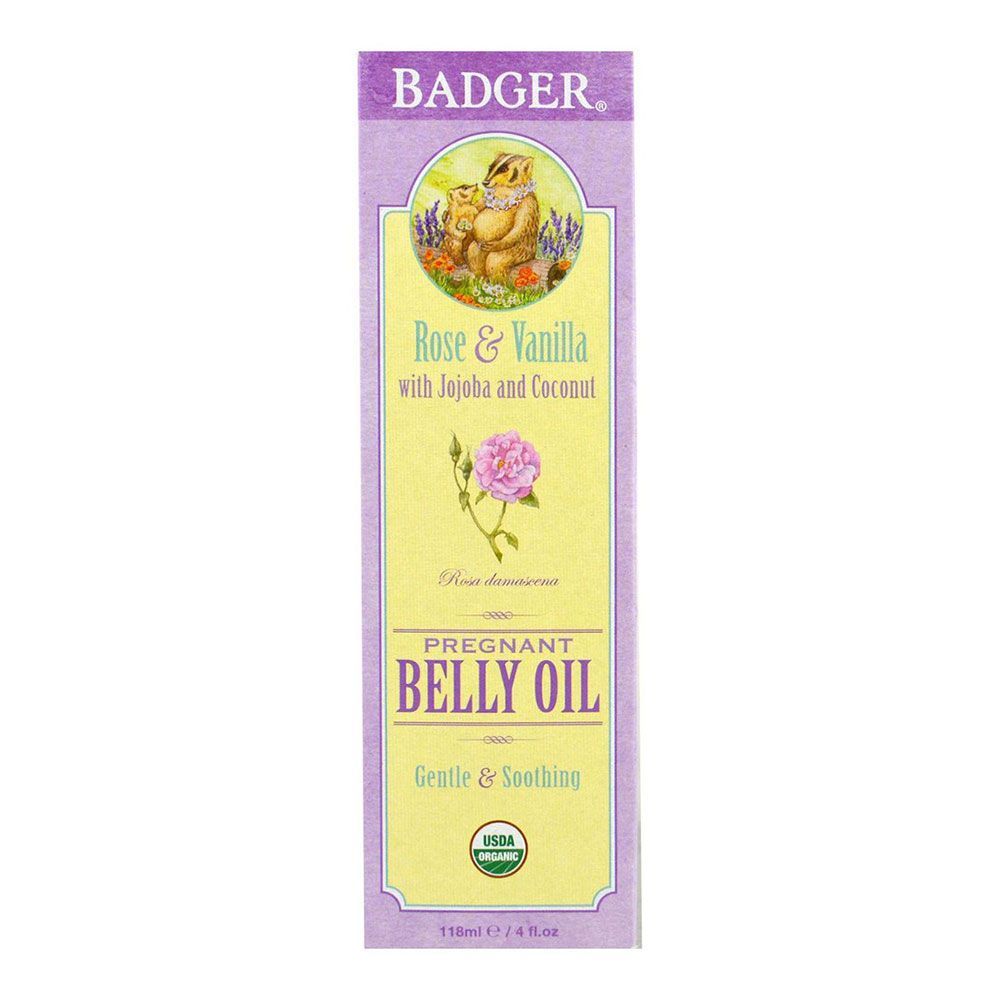 Badger Organic Pregnant Belly Oil 118 mL