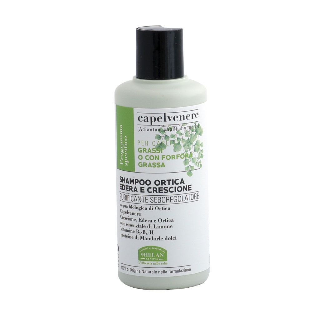 Helan Genova Capelvenere Nettle, Ivy &amp; Watercress Bio Shampoo 200 mL