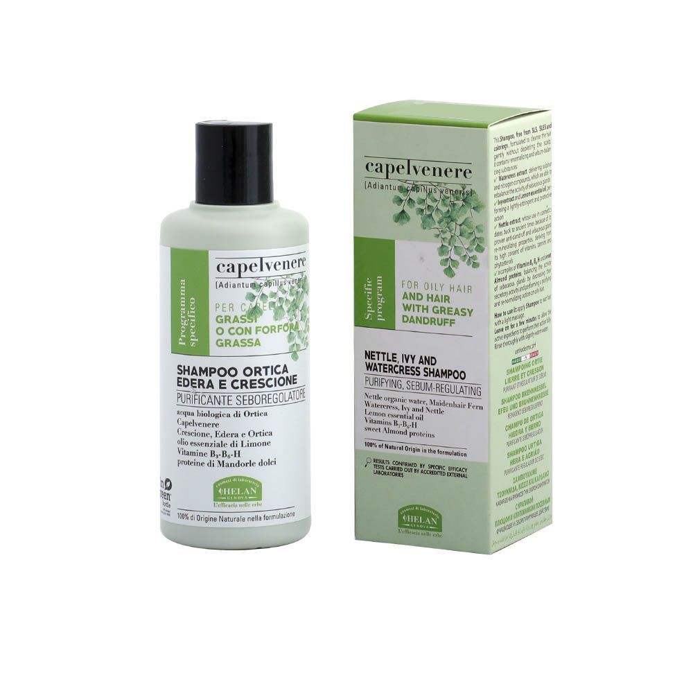 Helan Genova Capelvenere Nettle, Ivy &amp; Watercress Bio Shampoo 200 mL