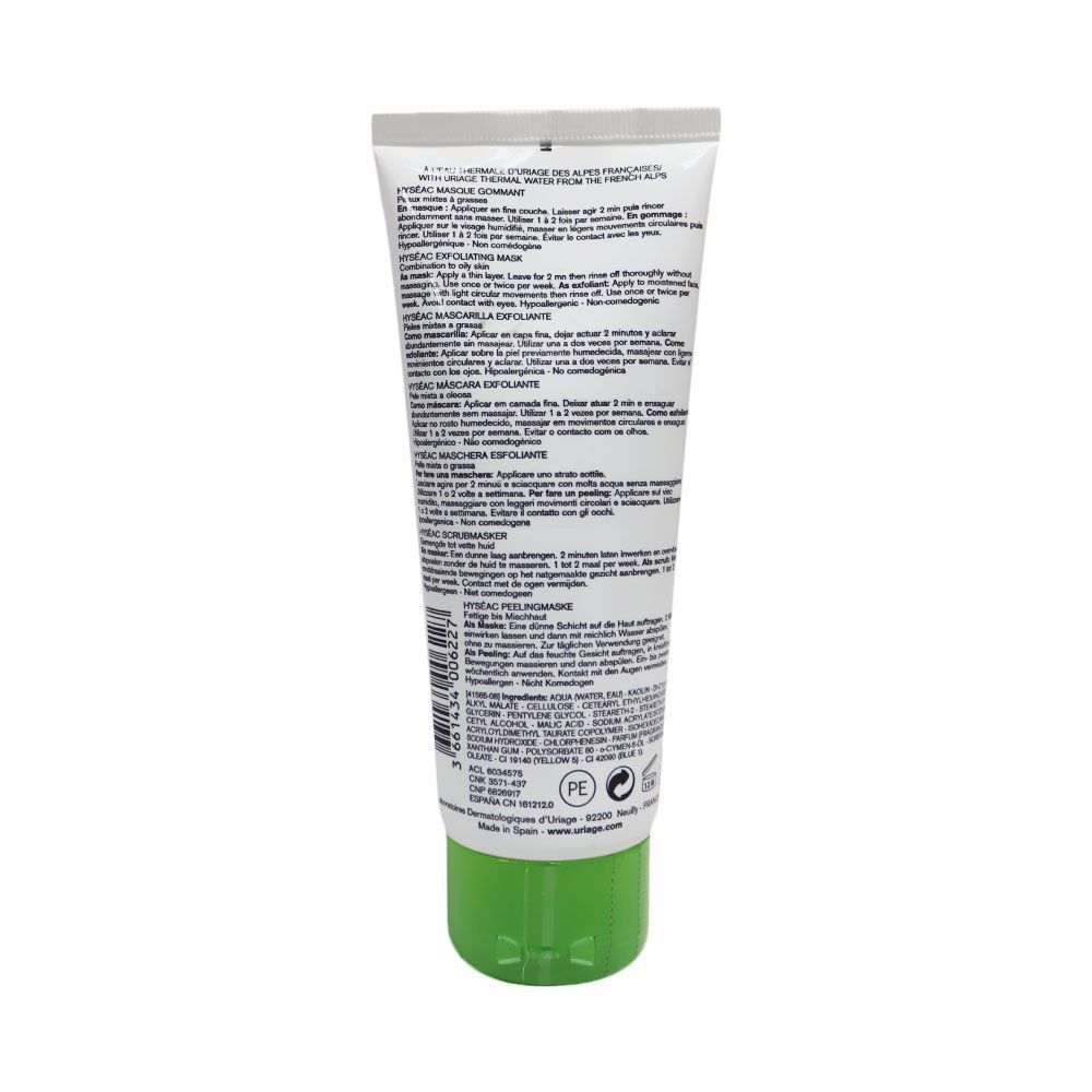 Uriage Hyseac Exfoliating Mask 100 mL