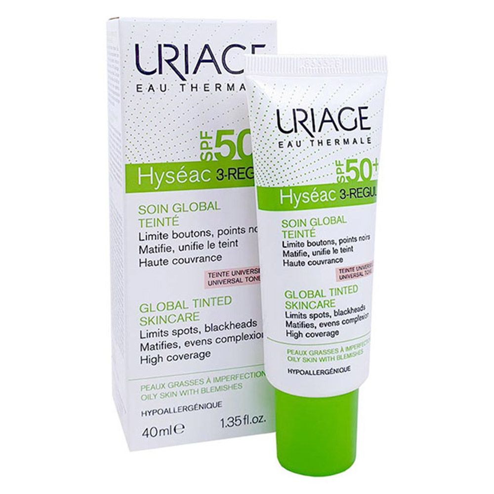 Uriage Hyséac 3-Regul Global Tinted Skincare Spf 50+ 40 mL