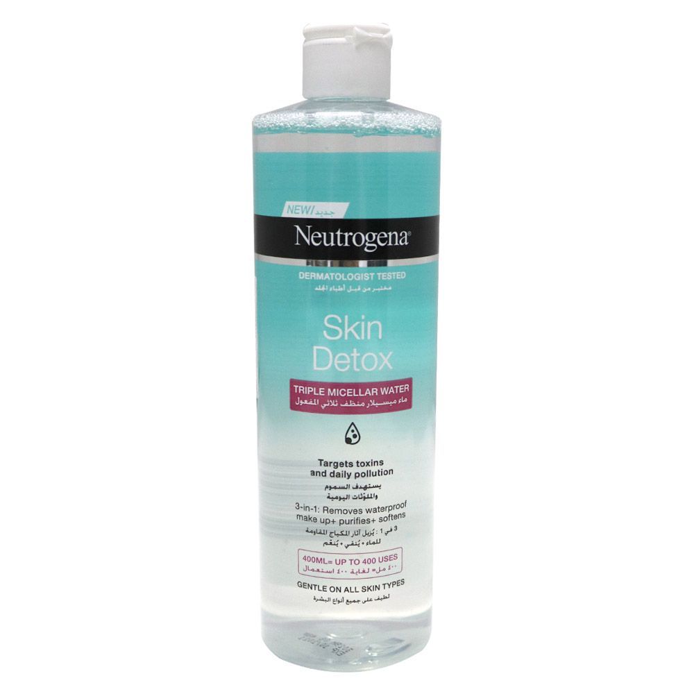 Neutrogena Skin Detox Triple Micellar Water 400 mL