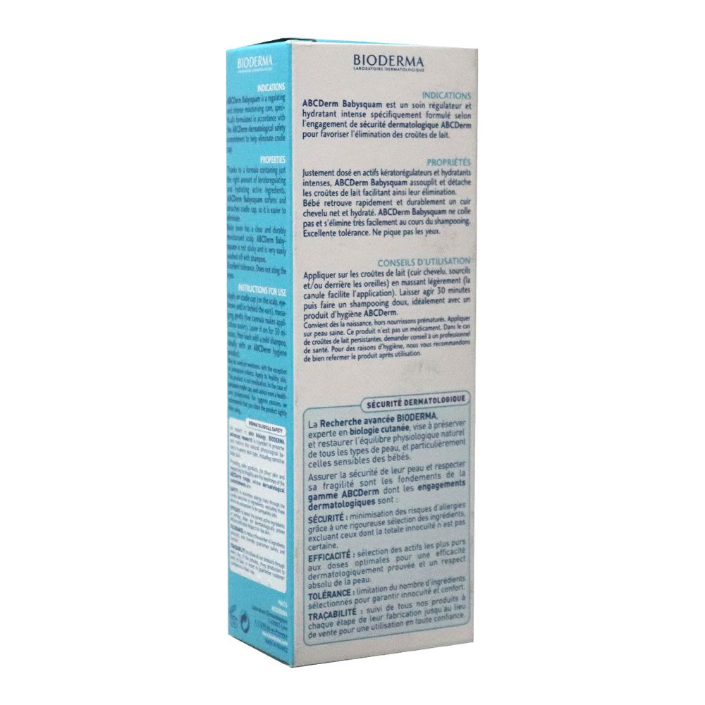 Bioderma ABCDerm Babysquam Cream 40 mL