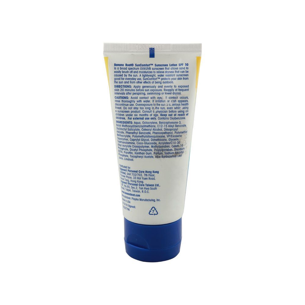 Banana Boat Sun Comfort SPF50 Sunscreen Lotion 90 mL