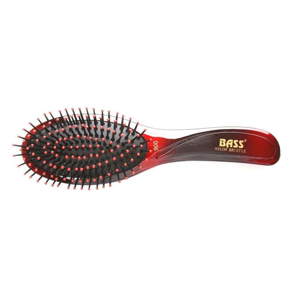 Bass Large Oval Nylon Bristles Brush 900