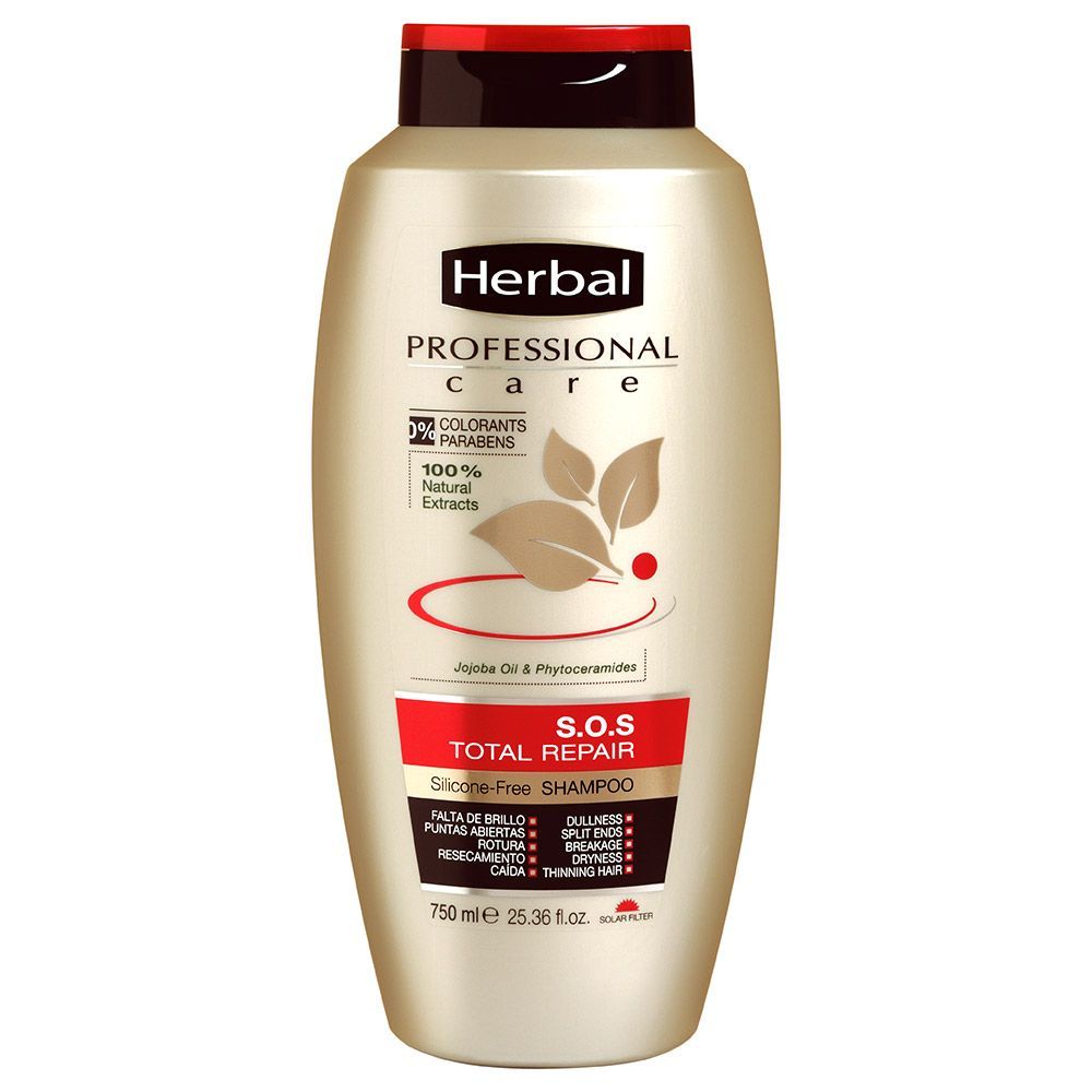 Herbal Professional Care S.O.S Total Repair Shampoo 750 mL