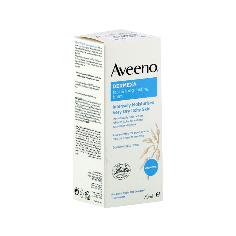 Aveeno Dermexa Fast &amp; Long-lasting Balm 75 mL